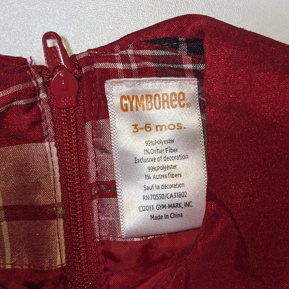 Gymboree Plaid Holiday Dress